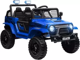 Aosom Vaikiškas elektrinis automobilis, mėlynas, 109 x 67 x 68,5 cm