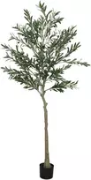 Aosom Dirbtinis alyvmedis, 180 cm, žalias