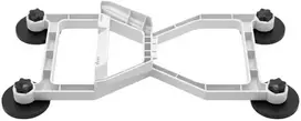 Spacetronik SSM18 magnetinis laikiklis, skirtas Starlink Mini, balta