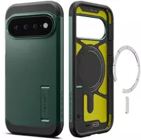 Dėklas Spigen Tough Armor MagSafe, bedugnės žalia – Google Pixel 11 Pro XL
