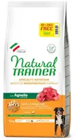Natural Trainer ADULT DOG SENSITIVE be gliuteno Medium/Maxi su ėriena 10+2kg