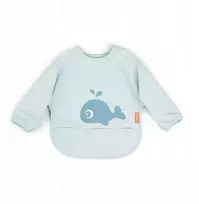 Done By Deer Padarė Deer Bib su rankovėmis Sea Wally Mėlyna