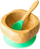Ecorascals ECO RASCALS BAMBOO dubuo su giliu šaukštu