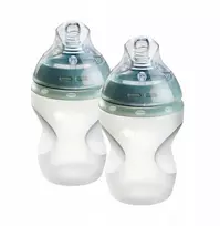 SILIKONINIS BUTELIS Tommee Tippee Closer to Nature Minkštas jausmas, 0m+ 2 vnt.