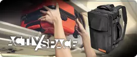 Activ/Space KELIONIŲ KUPRINĖ 40X20X25 LĖKTUVO LĖKŠTUVO LENGVUI RANKINIU BAGAŽU