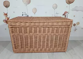 Natūralios vytelės bagažinė Basket TOY krūtinė 70cm