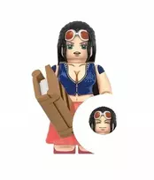 WM Nico Robin su knyga iš One Piece minifigūrėlės kaladėlėms