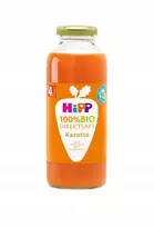 HiPP BIO sultys 100% tiesiogiai spaustos sultingos morkos