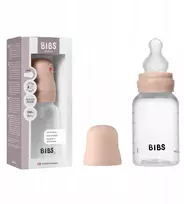 Bibs Baby Bottle Silikoninis plastikinis buteliukas, 150 ml, skaistalai