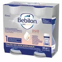 Bebilon Profutura Duobiotik 1 Skystas pienas kūdikiams nuo gimimo 2x70ml