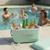 POLARBOX TERMINIS KREPŠIS PAPLŪDŽIO PIKNIKO KEMPINGUI RETRO PASSIVE 20L