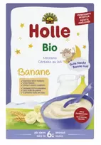 Holle SEMOLNUM Milky Banana EKOLOGIŠKAS BE CUKRAUS