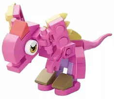 Trifox Blocks 35 el dinozauras iš blokelių blokelių vaikams dinozauras Dilophosaurus 0003