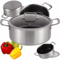 Tradicinis puodas Edenberg Plieninis puodas EDENBERG PRO 20cm 2.8L 2.8l
