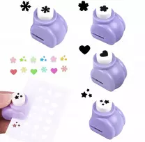 4 dekoratyvinės pjaustyklės 1 cm popieriui, raštai scrapbooking