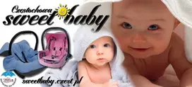 Sweet Baby Czestochowa diržų apsaugos užvalkalai vežimėlio kėdutei, 3 elementai, neperšlampamos spalvos