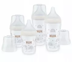 NUK Perfect Match kūdikio buteliukų rinkinys 2x150 ml 2x260 ml 4 vnt + 3 mėn.