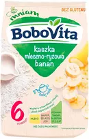 BoboVita pieninių ryžių košės bananas po 6 mėnesių 230 g