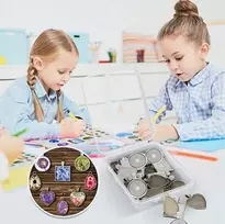 SILIKONINĖ FORMA 30 Vnt. APVALIOJO Kvadratinio ŠIRDIES LIETO DERVOS LIEJIMAI