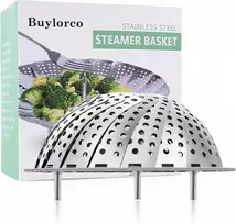 Buylorco garų krepšys, nerūdijantis plienas, išplečiamas [18-28cm] indaplovei