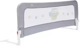 ZOPA apsauginis turėklas Monna Griffin Pilkas lovai 155 x 60 cm pilka