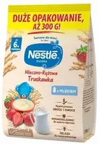 NESTLE PIENO IR RYŽIŲ GRITŲ, braškių 300g po 6 mėn