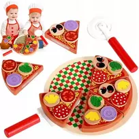 Picollo MEDINĖ PICA PIPZAI PJAUSTYTI DĖLĖLĖS SU VELCRO VELCRO PRIEDŲ PEILIU