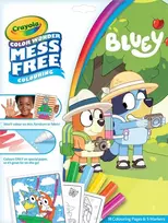Crayola, Inc. Crayola vandens dažymo knygelė vaikams be purvo spalvos stebuklas BLUEY paruošiamasis