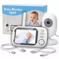 Baby Monitor ELECTRONIC NANNY CAMERA HD NAKTINIS REŽIMAS LIVE WIFI BELAIDAS LCD