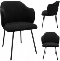 DALIA minkšta velvetinė aksominė kėdė JUMIhome valgomajam LIVING ROOM