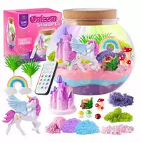 „Pasidaryk pats“ UNICORN KIT KŪRYBINIS MAGICAL TERRARIUM LED FONINIS ŠVIETIMAS + NUOTOLINIO PULTAS