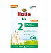 Holle ožkų pieno milteliai Bio 2 400g