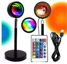 LEMPAS LEMPAS PROJEKTORIUS SAULĖLYDŽIO SAULĖS IMITACIJA + RGB NUOTOLINIO KONTROLĖ