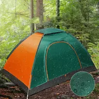 TOURIST kempingo palapinė, 2 asmenų, montuojama savarankiškai, neperšlampama, lengva