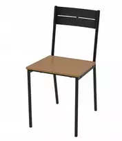 IKEA SANDSBERG kėdė 1 vnt juoda/ruda beica