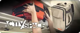Activ/Space KELIONĖS KUPRINĖ 40X20X25 LĖKTUVO LĖKŠTUVO LENGVUI RANKINIU BAGAŽU