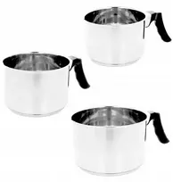 Brunbeste Pieno puodų komplektas 1L, 1,5L, 2L 7023