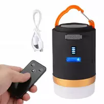 TURISTINIS LEMPA KEMPINGAS TORCH LED POWERBANK 4800 MAH ATSPIRUS VANDENI
