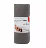 FDM JERSEY paklodė 100% medvilnė su elastine juostele THICK 80x180