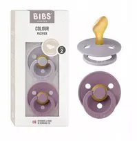BIBS Color čiulptukas kūdikiui 2 vnt. 6 m+ Anatominės fosilijos pilka / rausva