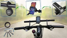 Fit4Med Dviračio laikiklis papildomas vairo pailginimas 40cm uni adapteris
