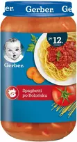 Nestle Gerber Spaghetti Bolognese vakarienė vaikams po 12 mėnesių 250 g