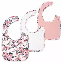 JUKKI COTTON BIB MULTI-PACK COTTON BIB 3 vnt.