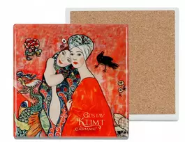 Camani Kvadratinė keramika DRAUGAI GUSTAV KLIMT ART