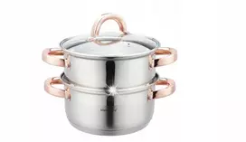 Garinimo puodų rinkinys 18 cm, 3 vnt. KLAUSBERG KB-7725 garlaivis