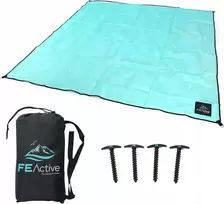 Fe Active Didžiulis paplūdimio pikniko antklodė 200x200 cm + VNL silkės