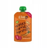 Ella's Kitchen BIO Morka, obuolys ir pastarnokas, 120g