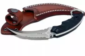 Taktinio Karambit peilio Claw STRIDER plieno D2 dėklas