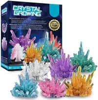 Bigtoys CRYSTAL GROWING CRYSTALS UGAVIMO RINKINYS MAŽAS CHEMIKĖS EKSPERIMENTAS