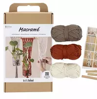 Creativ MAKRAMĖS AUDIMO RINKINYS DIA. IŠPLĖSTI. BALANDŽIO kūrybinė kompanija
